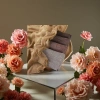 This thick and warm cashmere scarf is a versatile and elegant Korean style for women in winter Specification image